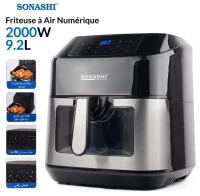 Sonashi SAF-930 Friteuse à Air Numérique 9.2L 2000W Sonashi