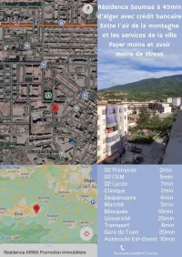 Vente Appartement F3 Blida Soumaa