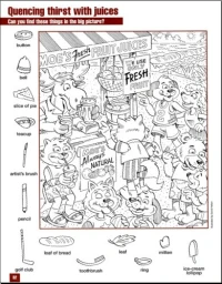 Livre pdf : Objet cachés, jeu éducatif pour toute la famille