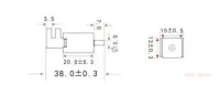 Micro-électrovanne 12V , 2 positions, 3 voies Arduino 