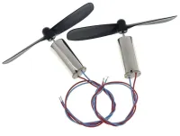Arduino - Micro moteur d’hélicoptère ( 2 pièces +2 hélice)