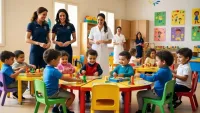 فرصتك في تكوين مربية و مديرة روضة أطفال من منزلك