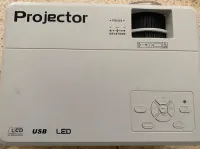 Projecteur HD WiFi Bluetooth HDMI USB avec Haut-parleur intégré