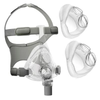 Masque intégral CPAP/BiPAP F&P Simplus FitPack avec Harnais pour Appareils Apnée du Sommeil