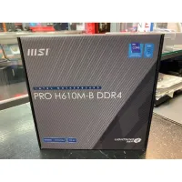 H610m-B MSI DDR4