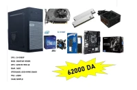 Config. CPU I3-10100F/GPU RX550/ RAM 16GO/ SSD 256GO