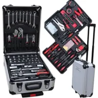 Caisse A Outils 187 Pièce - Gris