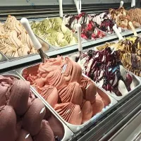 Glace en état preparer 
