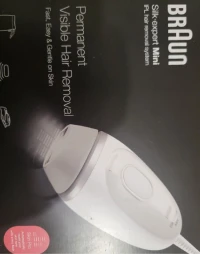 Épilateur NEUF lumière pulsée Braun silk expert mini