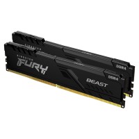 RAM 16GB(2X8) DDR4 2666MT/S FURY KINGSTON (En configuration seulement)