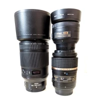 Objectif Nikon Z MC 105mm f2.8 VR S Macro / Tamron 90 mm f2.8 Macro / Nikon 35 mm 1.8 G