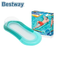 Matelas Gonflable pour Piscine Avec Oreiller Intégré pour Adultes Bestway - 3 Couleurs