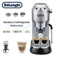 Machine à Café Expresso DeLonghi Dedica Arte 15 bars 1.1 Litres 1300W avec Buse Vapeur Lait - EC885.M - ماكينة قهوة thumbnail 2