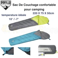 Des Sacs de couchages pour camping Pavillo Confortable et Haute Qualité 