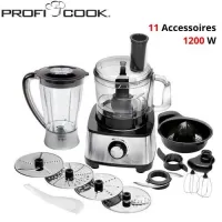 Robot Cuisine Multifonction 11 EN 1 - 1200W Proficook روبوت مطبخ متعدد الاستخدامات 
