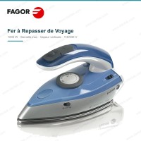 Fer à Repasser de Voyage 1000 W Semelle Inox Vapeur Verticale FAGOR PLV-150