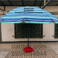 مظلات-شاطئية-parasol-importation-3-m-a-rayures-anti-soleil-pour-plage-et-jardin-socle-non-inclus-باش-جراح-الجزائر