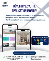 Développement Rapide et Fiable d'Applications Android / IOS en Algérie
