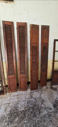 Porte fenêtre plus fenêtre plus leur cadre 