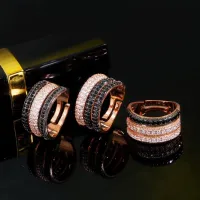 Bague fantaisie de luxe pour femme en Zircon cubique