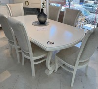 طاولات-الطعام-table-a-manger-nova-beige-avec-6-chaises-دالي-ابراهيم-الجزائر