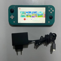 consoles-nintendo-switch-lite-flashe-puce-avec-chargeur-original-oran-algerie