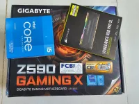Gigabyte Z590 Gaming X + 11600k + 32gb vengeance 3600mhz