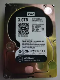 WESTERN DIGITAL (BLACK) 3TB 168 MB/s 7200 RPM