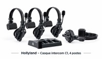 Casque hollyland c1 intercom 4 postes