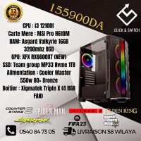 pc-fixe-gamer-i3-12emerx6600xt16gb1tb-ssd-mansourah-tlemcen-algerie