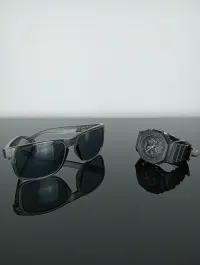 MONTRES CASIO G-SHOCK + LUNETTE DE SOLEIL POUR HOMME HOLBROOK