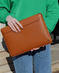 Pochette MacBook en CUIR (Wiwu Skin Pro II)