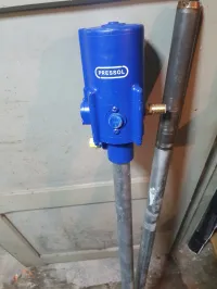  pompe à graisse pneumatique PRESSOL de type PNP 50:1. GERMANY