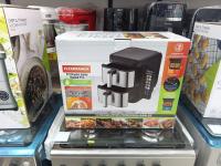 NINJA FRITEUSE AIR FRYER SANS HUILE 11L DOUBLE BAC INOX NOIR TACTILE 10 PROGRAMME thumbnail 4