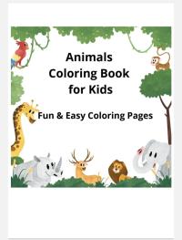 أطفال-livre-de-coloriage-animaux-pour-enfants-anglais-تيزي-وزو-الجزائر