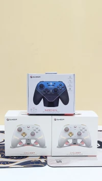 GameSir Cyclone 2 (TMR + Hall Effect ) - Phantom White - Charging Station Edition