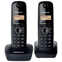 Téléphone Panasonic Sans Fil Double Combiné 