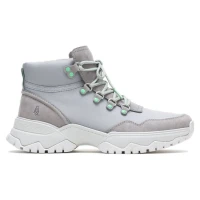 HUSH PUPPIES Darra Chukka Frost Gray Nubuck/Textile