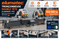 Machine ELUMATEC double tete