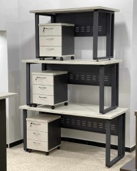 desks-drawers-bureau-en-pieds-metallique-avec-caisson-mobile-3-tiroirs-dar-el-beida-alger-algeria