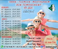 voyage organisé oran - tlemcen - mostaganem - ain temouchent