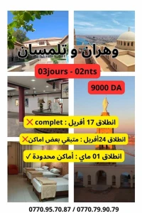 oran tlemcen weekend