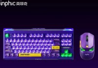 COMBO: Neon Genesis Evangelion Keyboard & Mouse (Inphic K87 PRO & YC-XS)