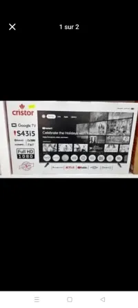Google Tv 43p  cristor