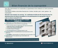 Bilan financier de la copropriété