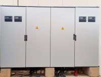 Armoire de synchronisation de plusieurs groupes électrogènes 