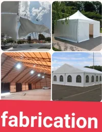 Fabrication chapiteaux ente tinda hongare 