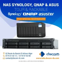 NAS   Baies de Stockage Synology, QNAP, Asustor   Tour & Rackable