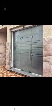 Porte en verre 
