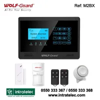 Kit Alarme Anti Intrusion Wolfguard M2BX Sans fil GSM